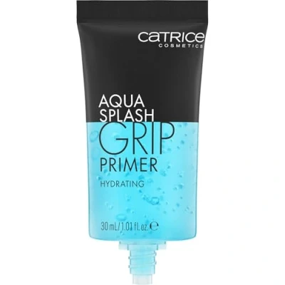 Abbildung von Catrice Aqua Splash Grip Primer, Blau, feuchtigkeitsspendend, langanhaltend, strahlend frisch, für trockene Haut, vegan, ölfrei, ohne Parabene, Nanopartikel frei, 1er Pack (30ml)