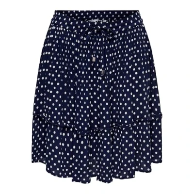 Abbildung von ONLY Onlibiza LIFE Alinienrock, Damen, Größe: Medium, Night sky/ibiza white