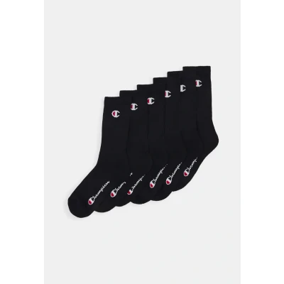 Abbildung von Champion CREW Socks 6 PACK Unisex Sportsocken, Größe: 35 38, Black