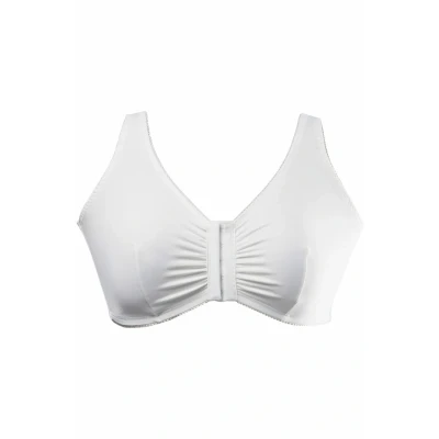 Abbildung von Ulla Popken Damen Bustier, Cup C/D BRA, weiß, 90D