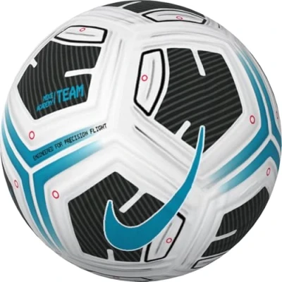 Abbildung von Nike FZ7540 102 NK Academy Team FA24 Recreational Soccer Ball Unisex White/Black/LT Blue Fury Größe 3