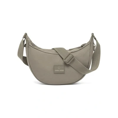Abbildung von Johnny Urban Crossbody Bag Damen &amp; Herren Grau Ally Small Moon Design Kleine Umhängetasche im Halbmond Stil Halbrunde Tasche mit verstellbarem Gurt Wasserabweisend