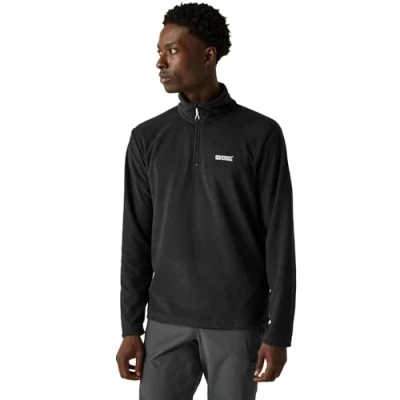 Abbildung von Regatta Herren Fleece Jacke, Thompson Fleece, Schwarz, L