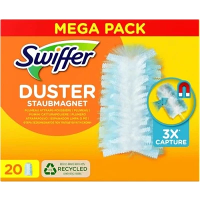 Abbildung von Swiffer Staubmagnet Trap &amp; Lock Nachfüllpackung x20, Nehmen 3x Mehr Staub Und Haare Auf Als Ein Herkömmlicher Schließen Ihn
