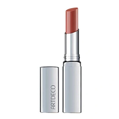 Abbildung von Artdeco Color Booster Lip Balm, Lippenbooster Für Vollere Lippen, Aprikosenkernöl, 8 Nude, 3 g (1er Pack)