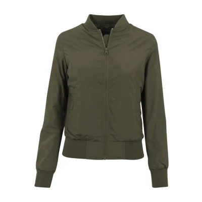 Abbildung von Urban Classics Bomberjacke, Damen, Größe: 3XL, Darkolive