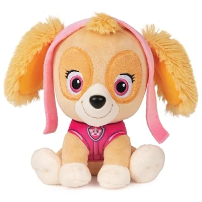 Abbildung von PAW PATROL GUND Skye Plüschtier, 15 cm hochwertiges Kuscheltier für Fans der beliebten TV Serie, ab 1 Jahr empfohlen