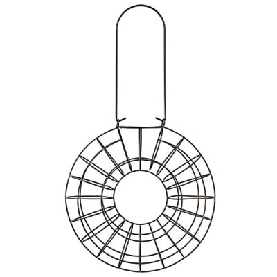 Abbildung von Trixie 55622 Meisenknödelhalter, ø 24 x 8 cm, schwarz