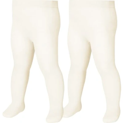 Abbildung von Playshoes Strumpfhose Unisex Kinder Strumpfhose, natur Doppelpack, 62/68