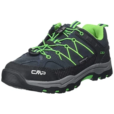 Abbildung von CMP Mixte enfant Kids Rigel Low Trekking Shoes Wp Chaussure de marche, B Blue Gecko, 33 EU
