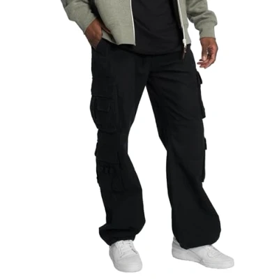 Abbildung von Brandit Pure Vintage Pants, Farbe: Black, Größe: XL