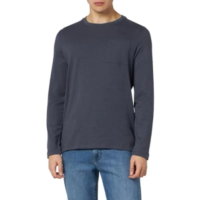 Abbildung von s.Oliver Langarmshirt mit Flammgarnstruktur,5777,XL