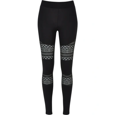 Abbildung von Urban Classics Crochet Leggings Hosen, Damen, Größe: Small, Black