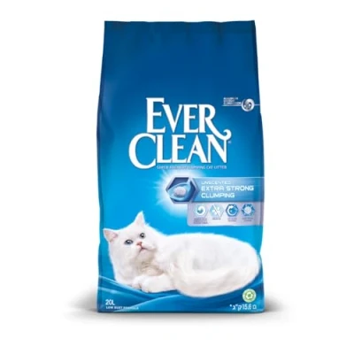 Abbildung von Ever Clean Katzenstreu, Extra stark klumpend, unparfümiert, 20L