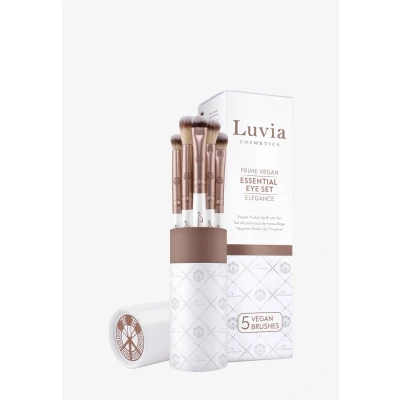 Abbildung von Luvia Cosmetics Essential EYE SET Pinselset, Größe: One Size, Pearl white/coffee brown