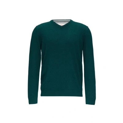 Abbildung von s.Oliver MIT Logostickerei Strickpullover, Herren, Größe: 3XL, Petrol