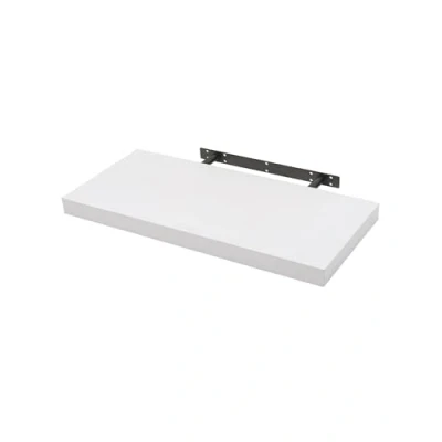Abbildung von WOLTU Wandboard Wandregal CD DVD Regal Bücherregal Schweberegal Holz Board 90x22.9x3.8cm weiß für Büro, Wohnzimmer, Schlafzimmer, Küche RG9370ws