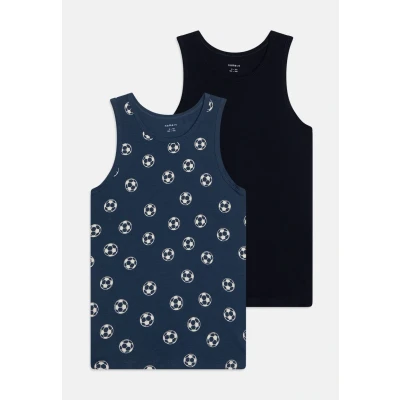 Abbildung von NAME IT Jungen NKMTANK TOP 2P Dark Denim Football NOOS Unterhemd, 98