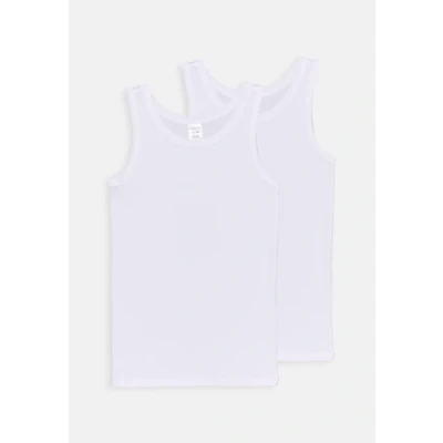 Abbildung von Schiesser Organic Cotton Teens 2 PACK Unterhemd/shirt für Kinder, Größe: 140, Weiss