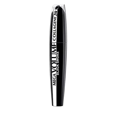 Abbildung von L&#039;Oréal Paris mega Volume Collagene 24h Black Smoke Mascara, schwarz Wimperntusche für voluminöse, matt tiefschwarze Wimpern 1er Pack (1 x 9 ml)