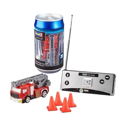 Abbildung von Revell Control Mini RC Fire Truck I Maßstab 1:43 Perfekt für Kinder ab 8 Jahren Realistisches Design und Detailgenauigkeit Geeignet den Innen Außenbereich Mit offizieller Lizenz