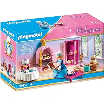 Abbildung von PLAYMOBIL Princess 70451 Schlosskonditorei mit Bäckerin und viel Zubehör, Ab 4 Jahren