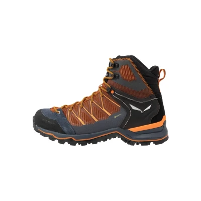 Abbildung von Salewa MTN Trainer LITE MID GTX Hikingschuh, Herren, Größe: 42, Black out/carrot Schuhe