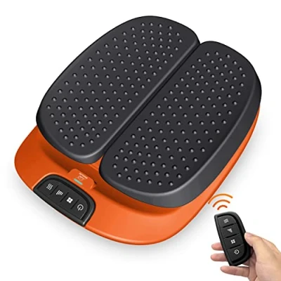 Abbildung von Snailax Vibration Fußmassagegerät mit Wärme, Fernbedienung, einstellbare Geschwindigkeit, elektrische Maschine für Plantar Fasciitis, Schmerzlinderung, Geschenke