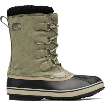 Abbildung von Sorel 1964 PAC NYLON WATERPROOF Schneestiefel für Herren, Grün (Sage x Dark Moss), 45 EU