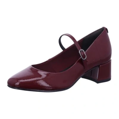 Abbildung von Tamaris Damen Pumps Blockabsatz Vegan; Merlot, EU 37