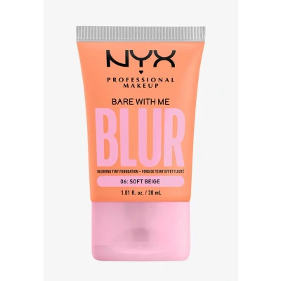 Abbildung von Nyx Professional Makeup BARE WITH ME BLUR TINT Foundation, Damen, Größe: 30 g, Soft beige