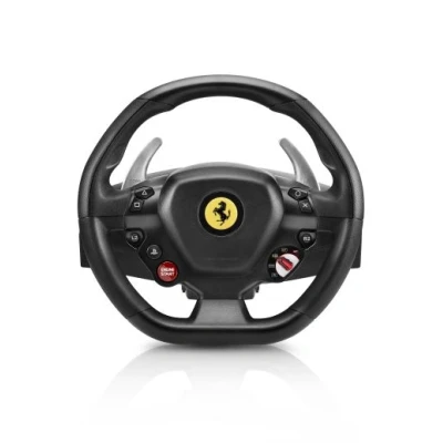 Abbildung von Thrustmaster T80 RW Ferrari 488 GTB Lenkrad Realistisches Fahrerlebnis für PlayStation Werde zum König der Rennstrecke!