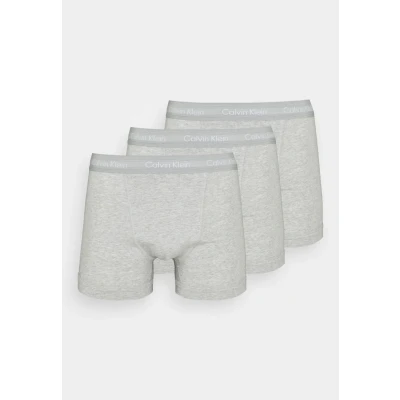 Abbildung von Calvin Klein Underwear Trunk 3 PACK Panties, Herren, Größe: XS, Grey heather