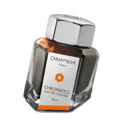 Abbildung von Tintenglas Chromatics Electric Orange 50 ml