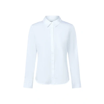Abbildung von comma Hemdbluse, Damen, Größe: 42, Weiß