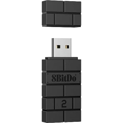 Abbildung von 8Bitdo Wireless USB Adapter 2 for SwitchSwitch OLEDWindows PCMac and Raspberry Pifor PS5PS4Switch Pro Controller More