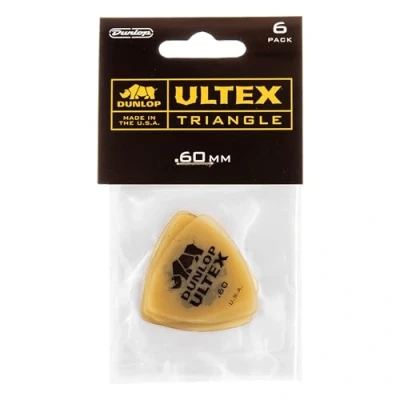 Abbildung von JIM DUNLOP Plektrum Ultex Triangel 0,60mm 12 Stück