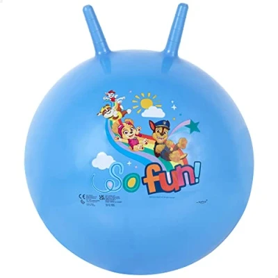Abbildung von John 59546 Paw Patrol Chase Sprungball, Mit Motiv, Blau