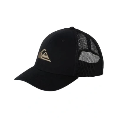 Abbildung von Quiksilver CAMO Grounder HDWR GRA0 Cap, Größe: One Size, Black