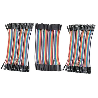Abbildung von Aihasd 120P 10cm Female Dupont Jumper Wire Cable for Arduino