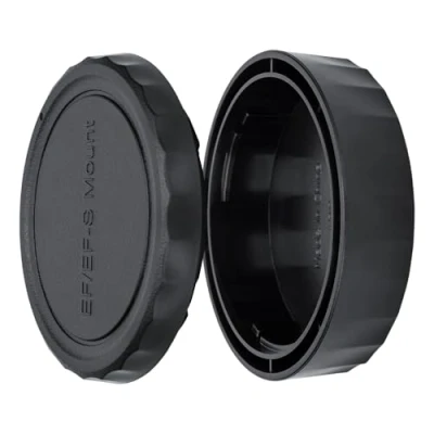 Abbildung von JJC Gehäusedeckel + Objektivdeckel (Hinten) für Canon EOS DSLR Kameras und EF/EF S Mount Objektiv (1 Set)