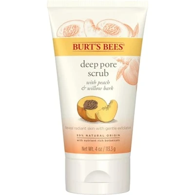 Abbildung von Burts Bees Deep Pore Scrub Peach &amp; Willowbark 110g