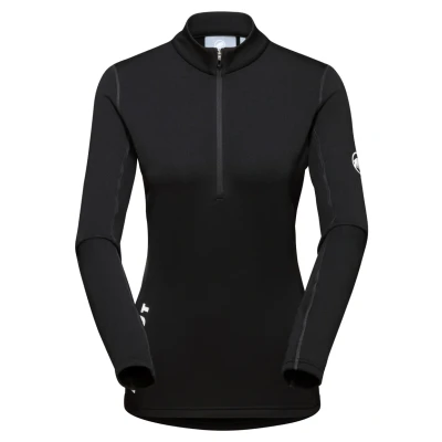 Abbildung von Mammut Aenergy ML HALF ZIP PULL Langarmshirt, Damen, Größe: Medium, Black