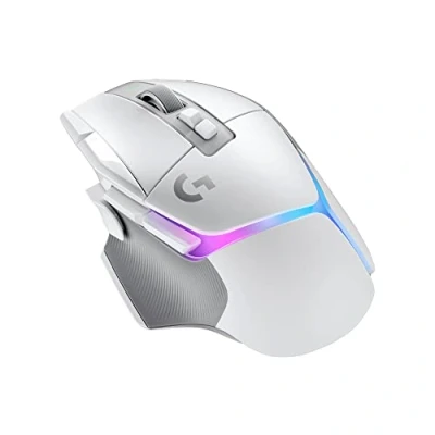 Abbildung von Logitech G502 X PLUS LIGHTSPEED Kabellose RGB Gaming Maus Optische mit LIGHTFORCE Hybridschaltern, LIGHTSYNC RGB, HERO 25K Sensor, Kompatibel PC macOS/Windows Weiß