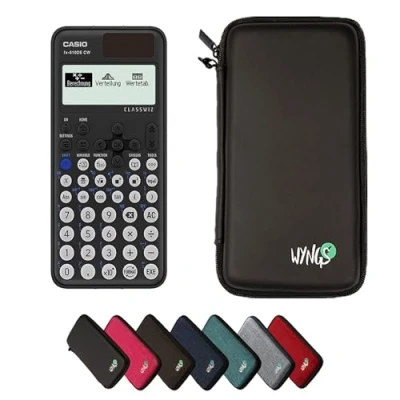 Abbildung von CALCUSO Sparpaket Schwarz mit Taschenrechner Casio FX 810DE CW ClassWiz