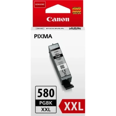 Abbildung von Canon Originaltinte PGI 580XXL BK, Größe XXL, Segment Schwarz, Plastikverpackung (alte Version)