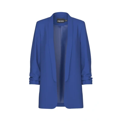 Abbildung von Pieces Pcbosella Blazer, Damen, Größe: Medium, Mazarine blue