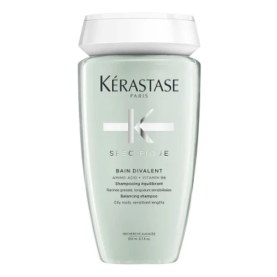 Abbildung von KÉRASTASE Specifique Divalent BAIN Balancing Shampoo FOR OILY Roots &amp; Sensitized Lengths Shampoo, Größe: 250 ml,