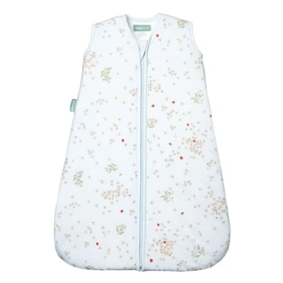 Abbildung von molis&amp;co Baby Schlafsack ärmellos Ideal für Frühling und Herbst Babyschlafsack 1 tog ohne Ärmel Leicht gepolstert 100% Baumwolle (Oeko TEX 100), Premium Qualität Poppy (70 cm)