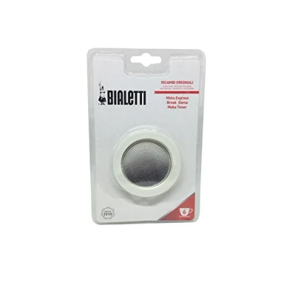 Abbildung von Bialetti Dichtung und Filter für Kaffeemaschine Moka DAMA 6 Tassen